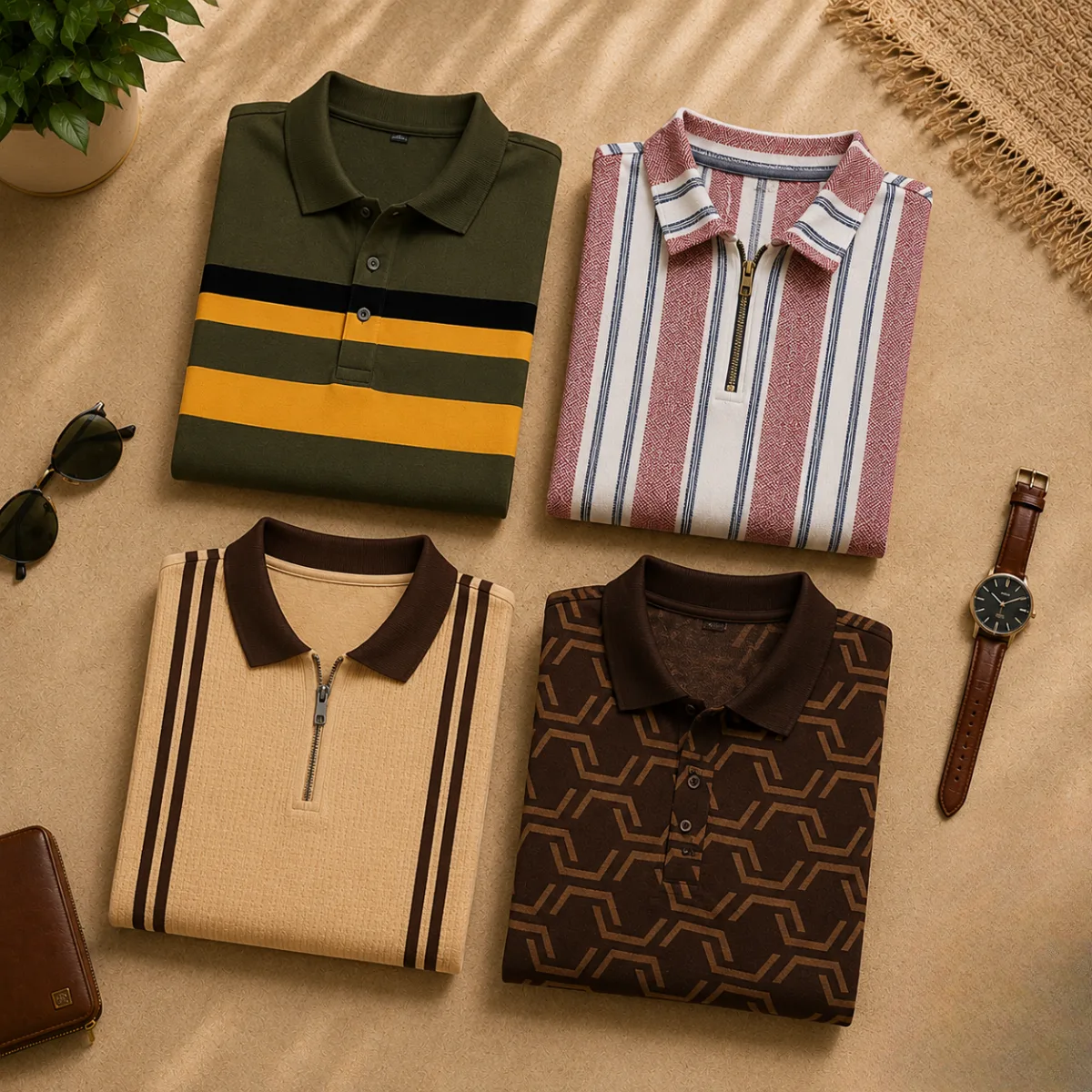 4 Polo T-Shirt Collection ( T3 )