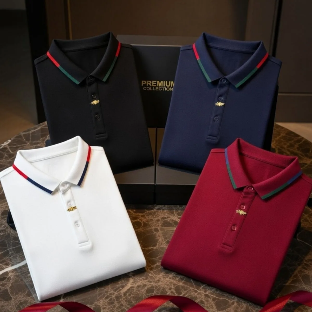Pack of 4 Premium Polo T-Shirts for Men | PT-02