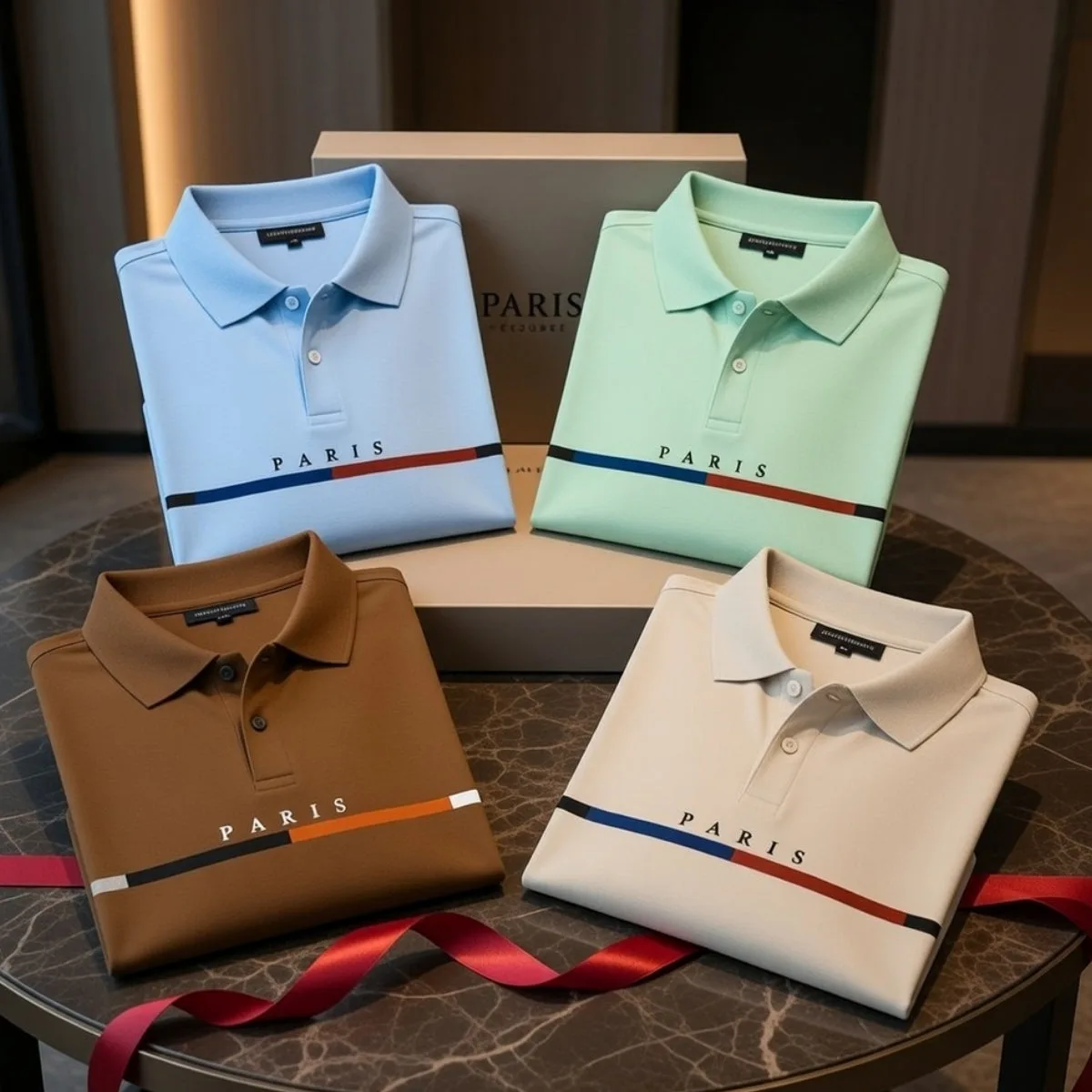 Pack of 4 Premium Polo T-Shirts for Men | PT-06