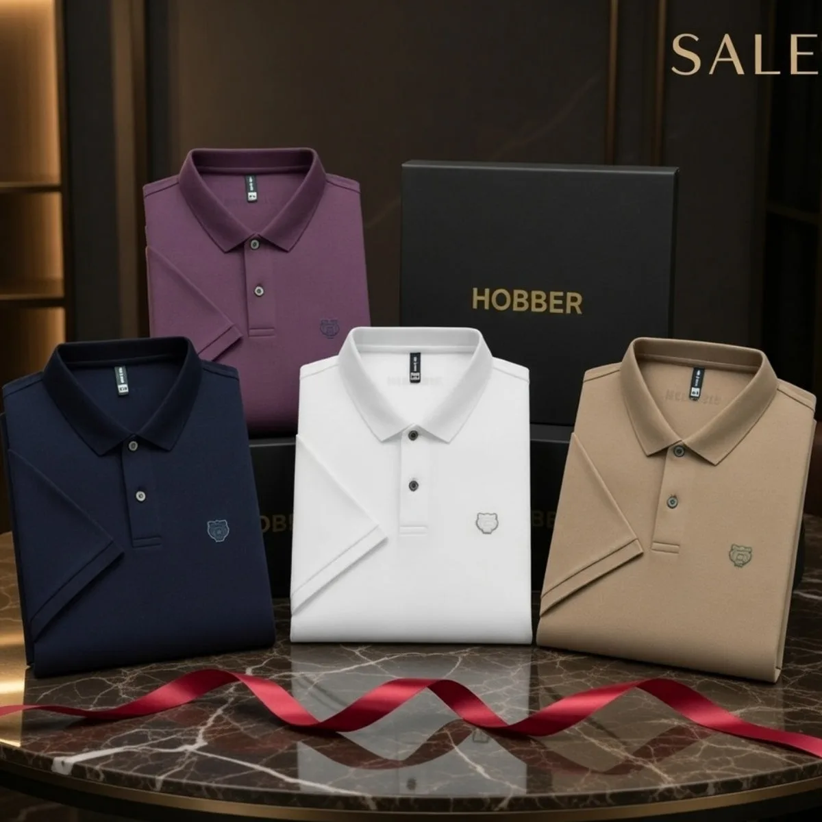 Pack of 4 Premium Polo T-Shirts for Men | PT-08
